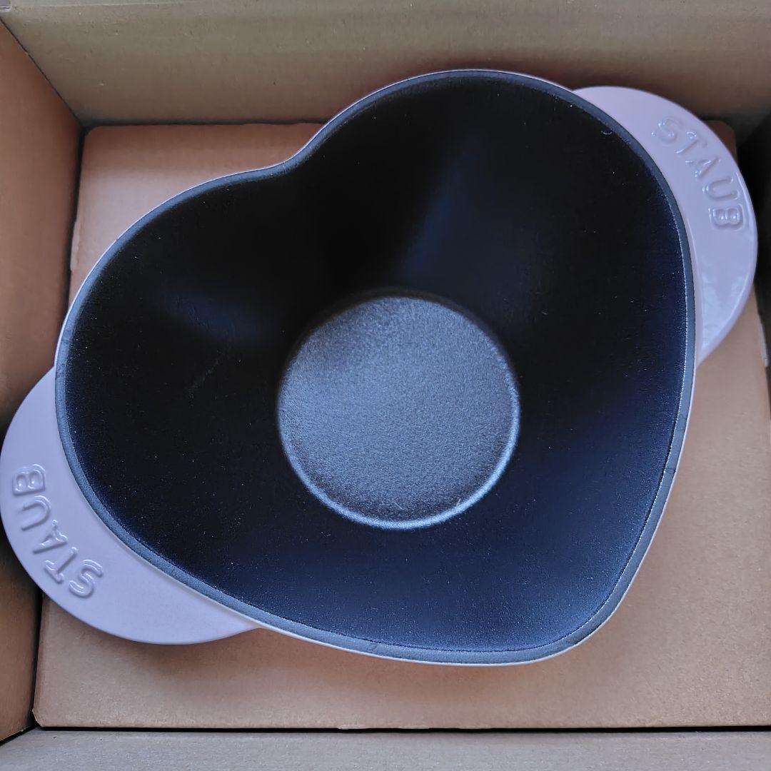 【新品】STAUB ハートココット 20cm ソルベローズ