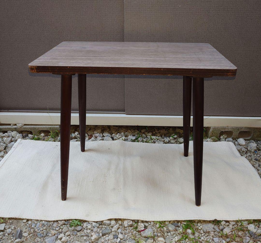 木製 キツツキ HSK テーブル サイドテーブル ミニテーブル デコラトップ ①