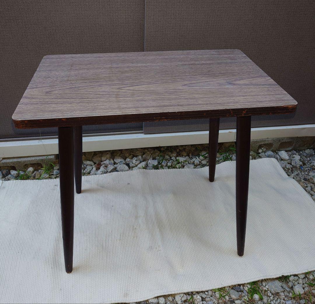 木製 キツツキ HSK テーブル サイドテーブル ミニテーブル デコラトップ ①