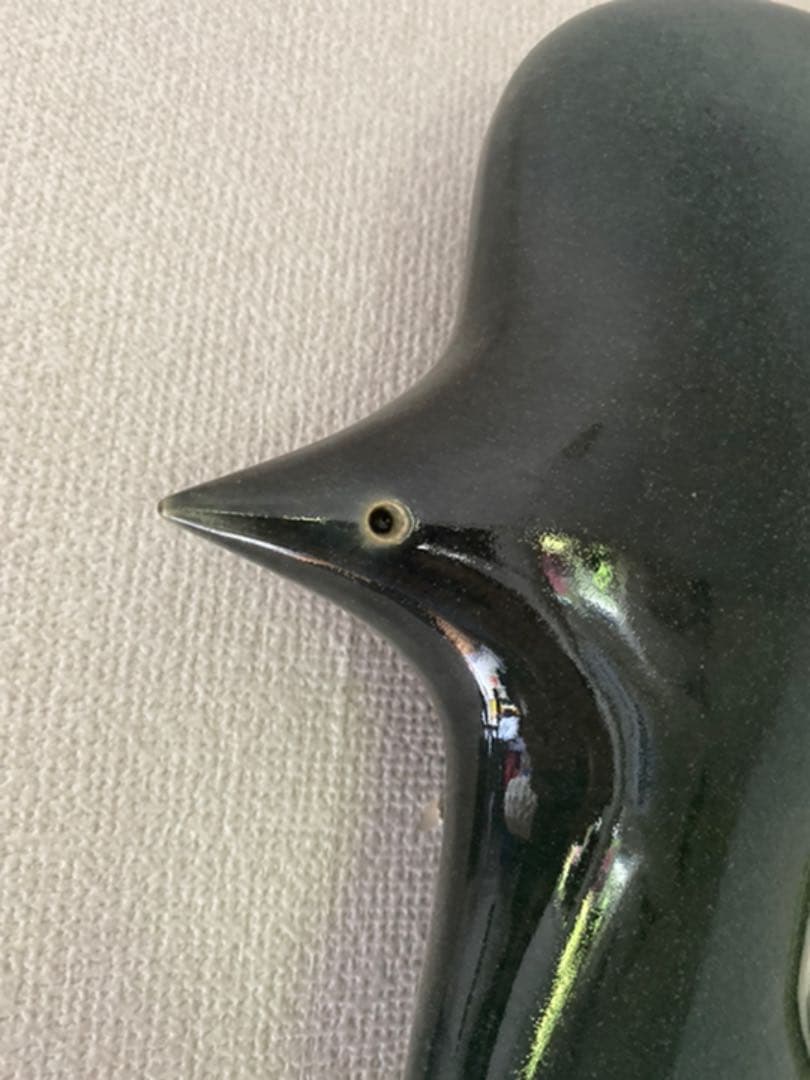 レア！Birds’Words  伊藤利江　wall bird 初期特大ブルー