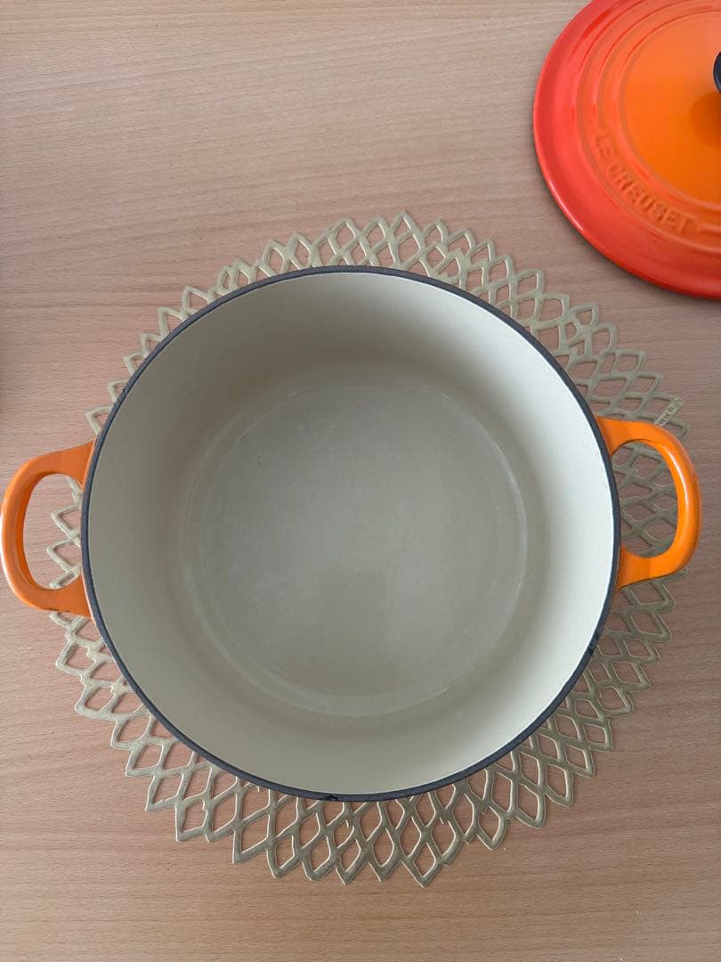 ル・クルーゼ　LE CREUSET 両手鍋 22 cm