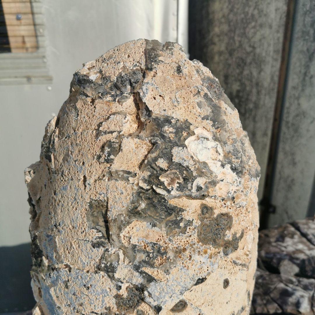 ブラジル産　アゲート　17.2キロ　瑪瑙　鑑賞石　石　置物　オブジェ　インテリア