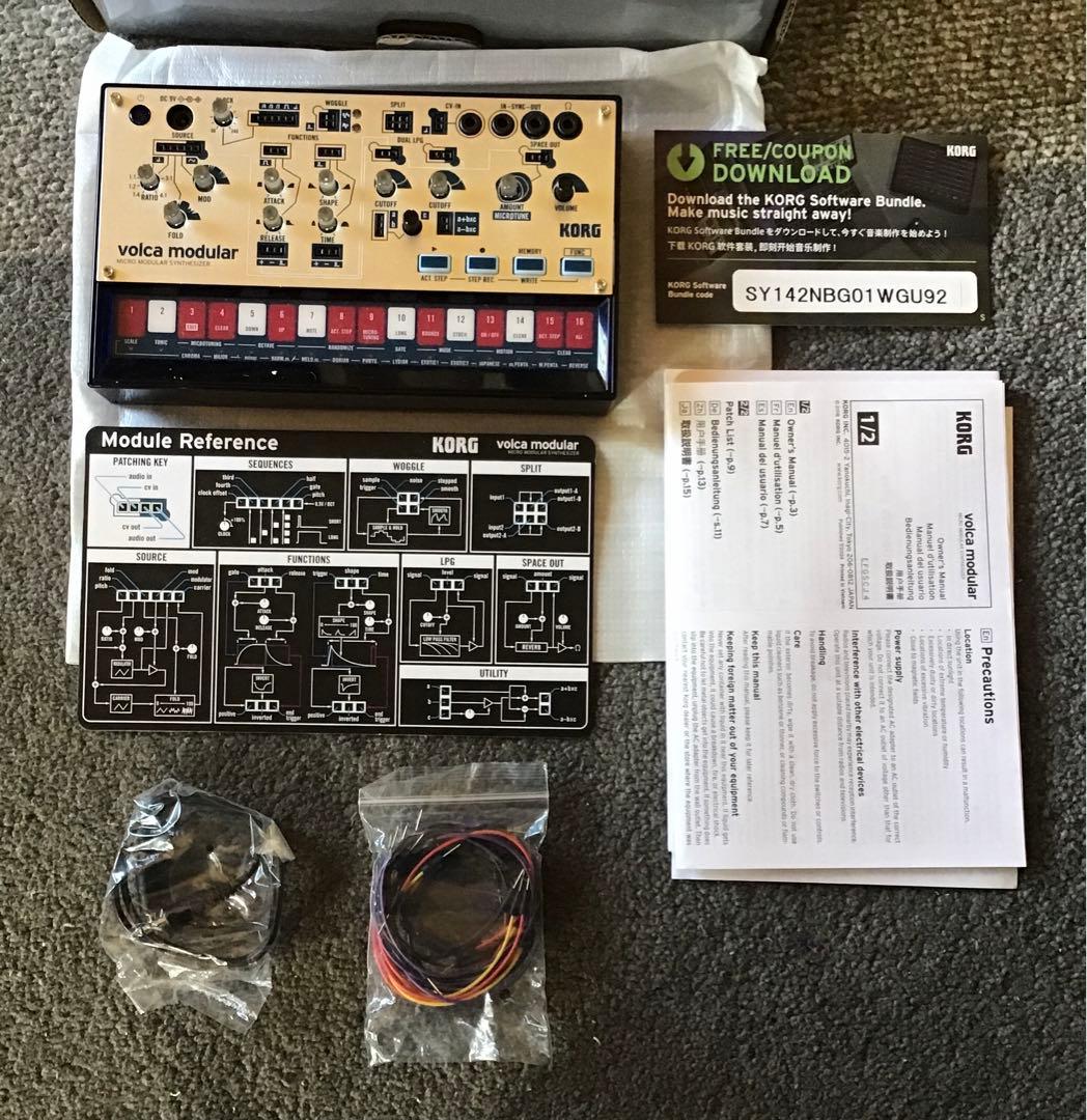 KORG volca modular アナログシンセサイザー