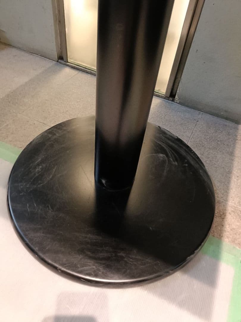 在庫3つ　大理石風　テーブルサイドテーブル　サイドテーブル 60cm　正方形