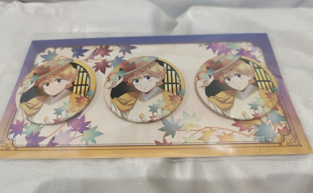 鬼滅の刃 京まふ 2025 缶バッジ 缶バッチ 3個セット 我妻善逸 - メルカリ