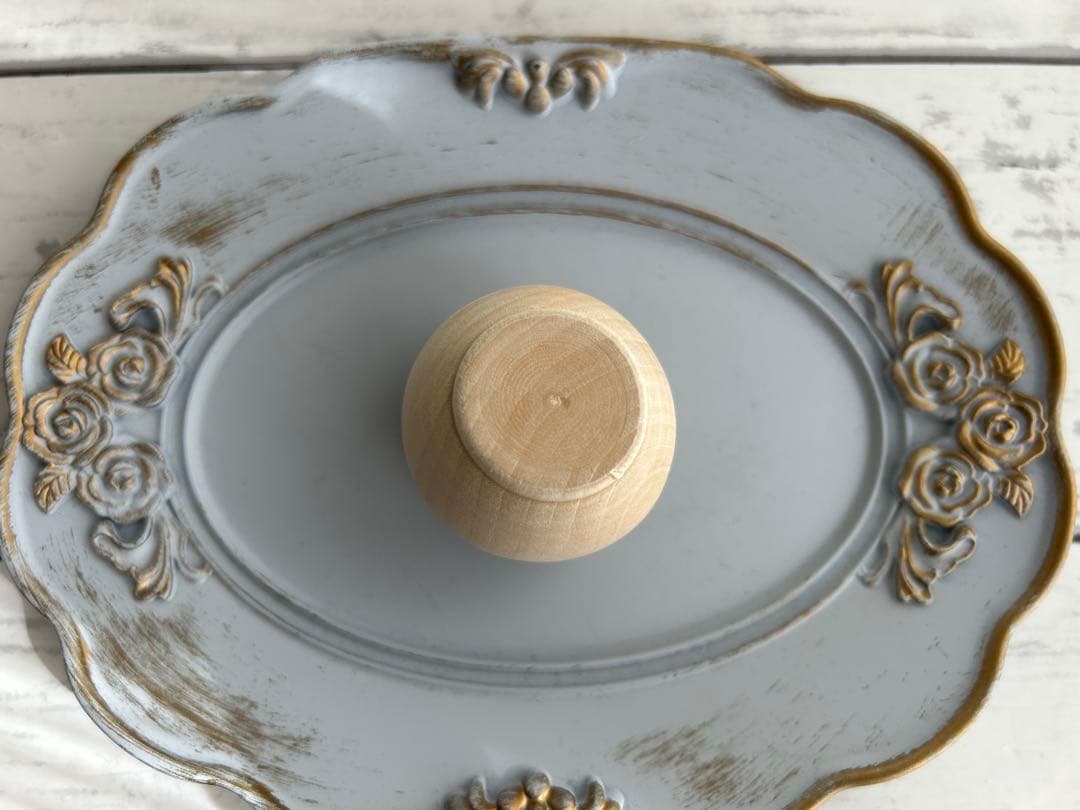 1147】針が錆びない北欧風ピンクッションS モロッカン柄ネイビー