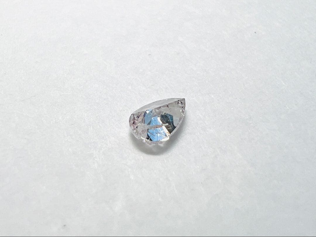 0.097ct 天然ピンクダイヤモンド LIGHT PURPLISH PINK