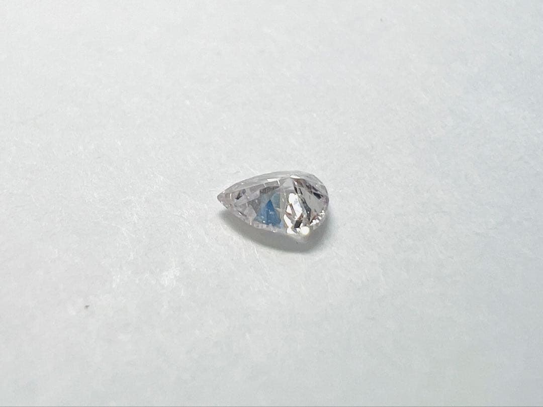 0.097ct 天然ピンクダイヤモンド LIGHT PURPLISH PINK