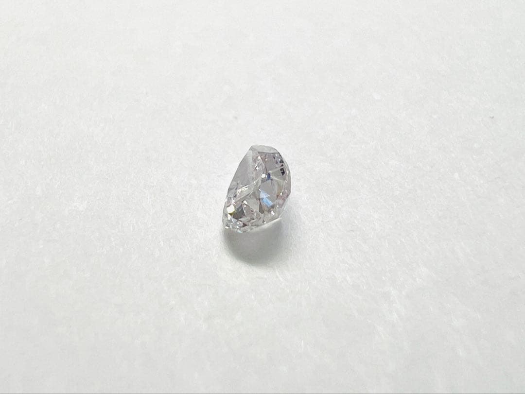 0.097ct 天然ピンクダイヤモンド LIGHT PURPLISH PINK