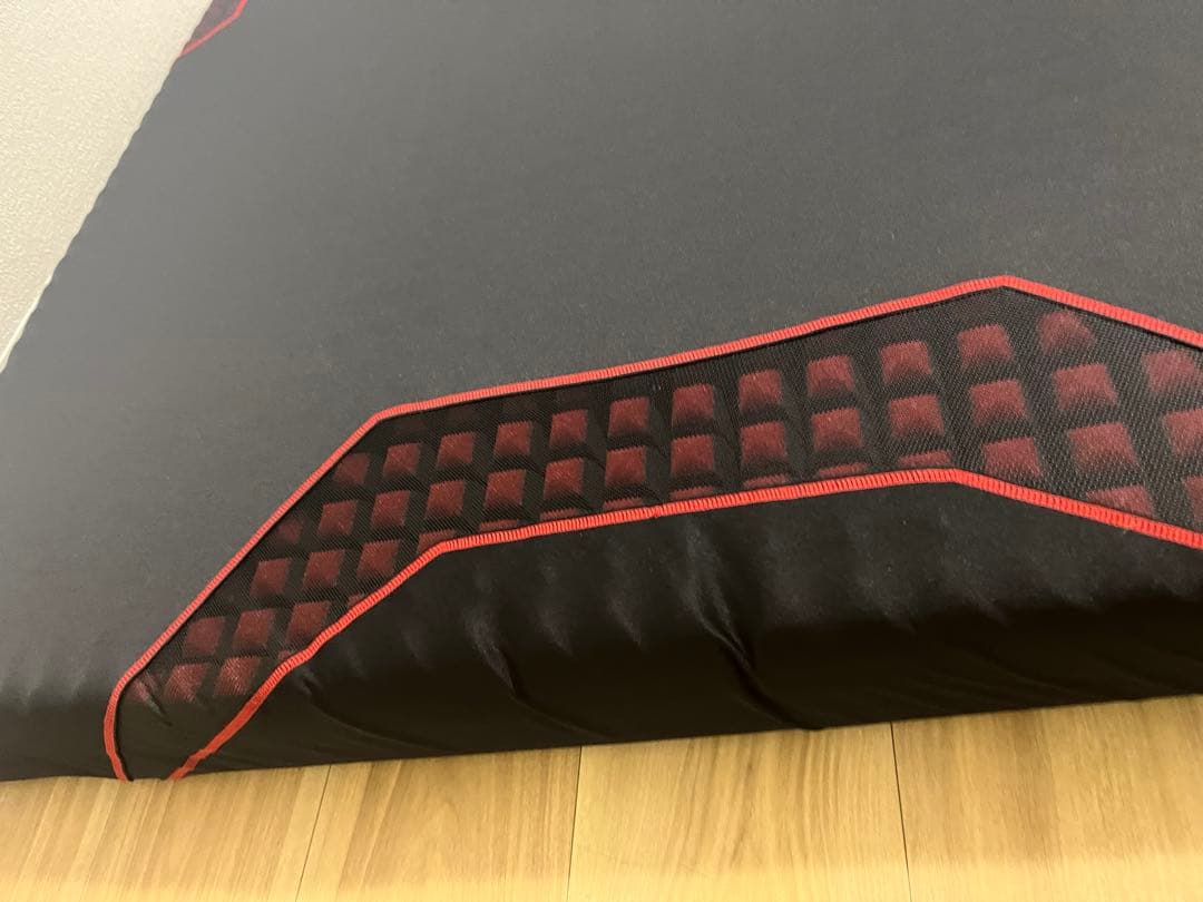 東京西川 AiR エアーSI マットレス セミダブル　黒/赤