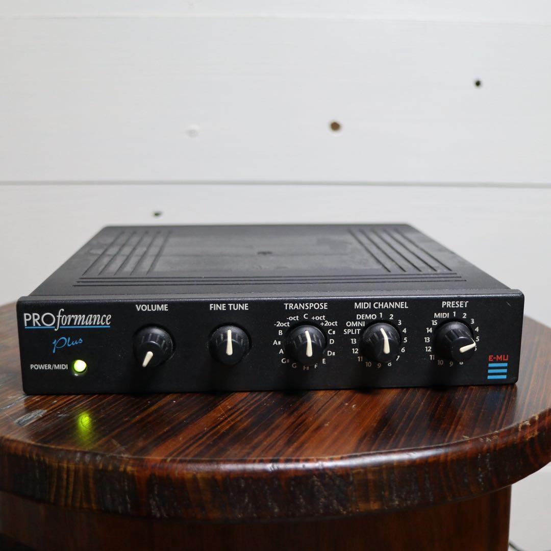 【希少】E-MU USA製 PROFORMANCE MIDI音源 94年 動作品