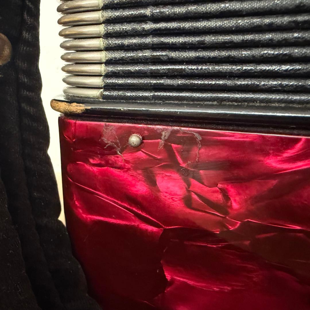 HOHNER AMICA Ⅲ 96 アコーディオン 96ベース ホーナー 赤 - メルカリ