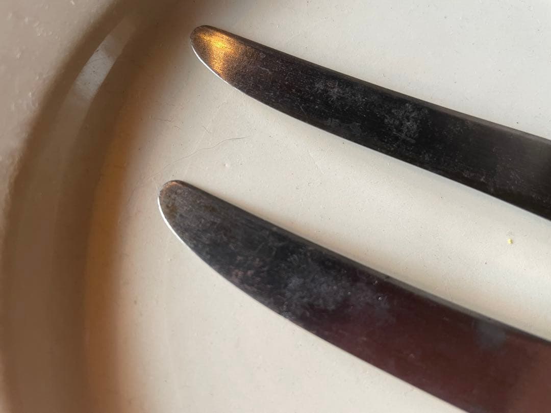 専用です。フランス黒い木の柄のナイフ4本