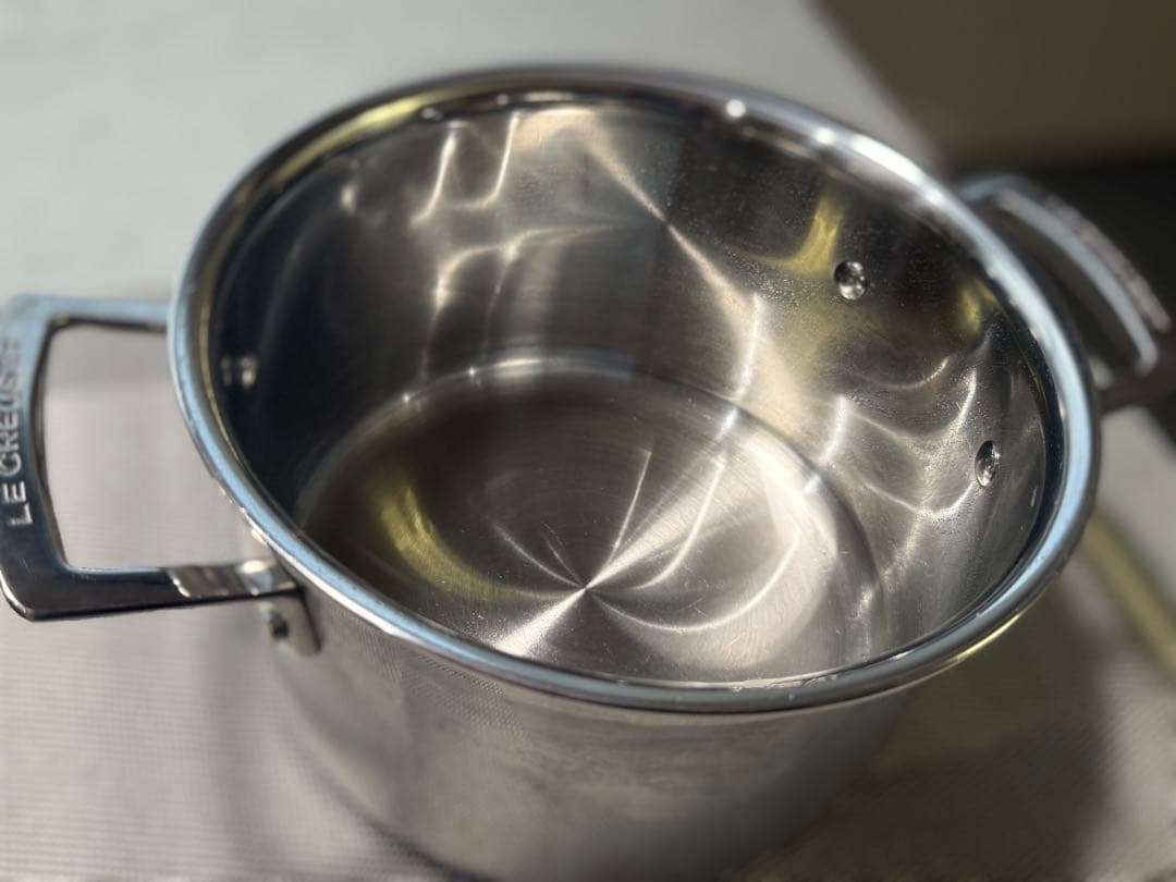 ●週末セール●Le Creuset 両手鍋 3.5L ステンレス