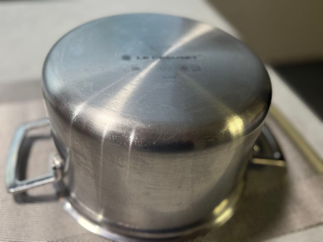 ●週末セール●Le Creuset 両手鍋 3.5L ステンレス