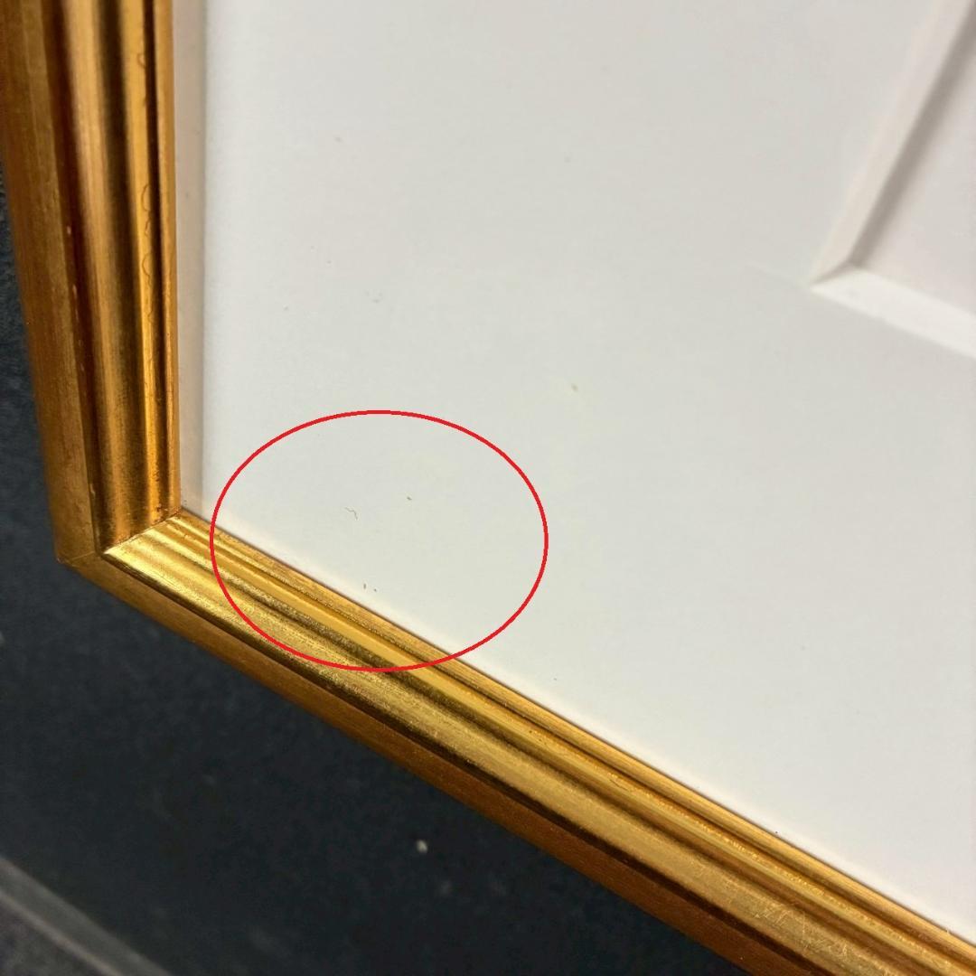 美品 中根寛「街の入口（ムルテン）」リトグラフ 直筆サイン入り 画廊