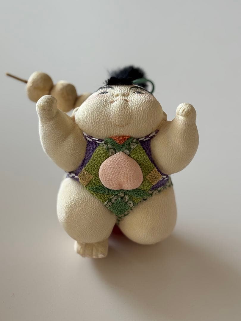 布製 鯉のぼり ちりめん　金太郎　人形