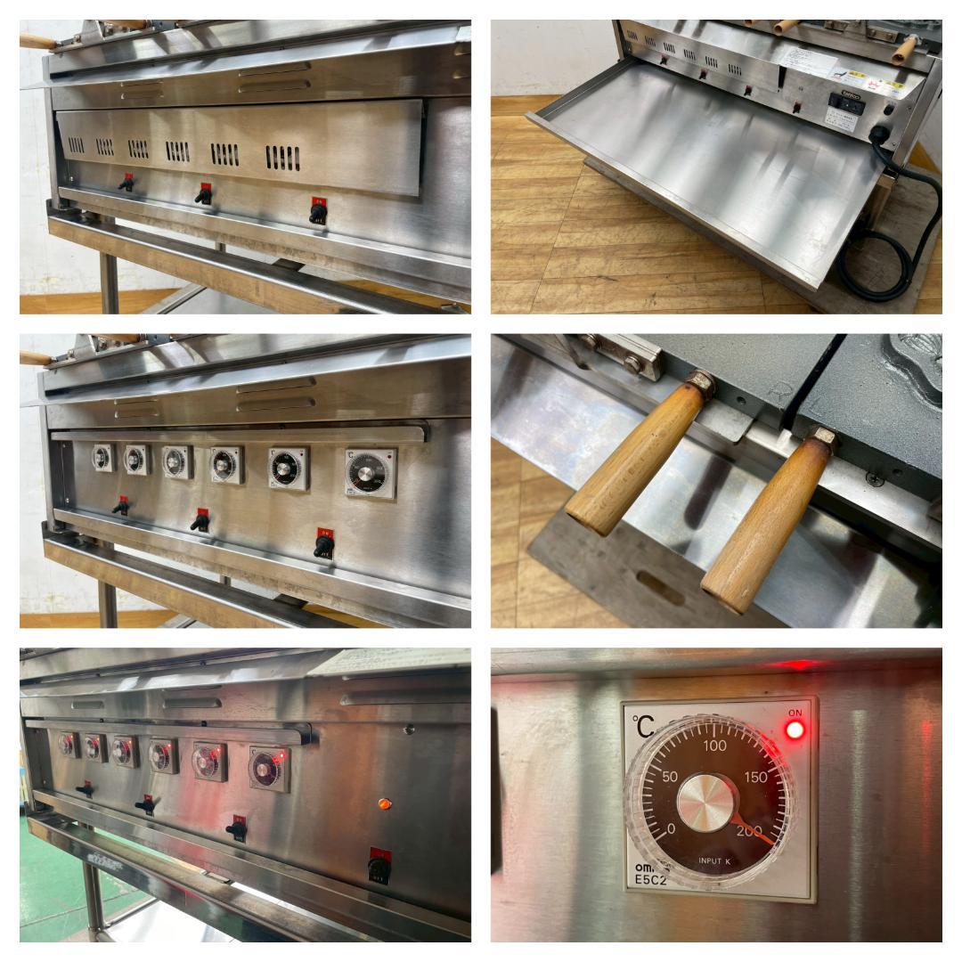 T7766☆美品☆タニコー☆電気式三連たい焼き機☆TY-3☆業務用☆厨房機器