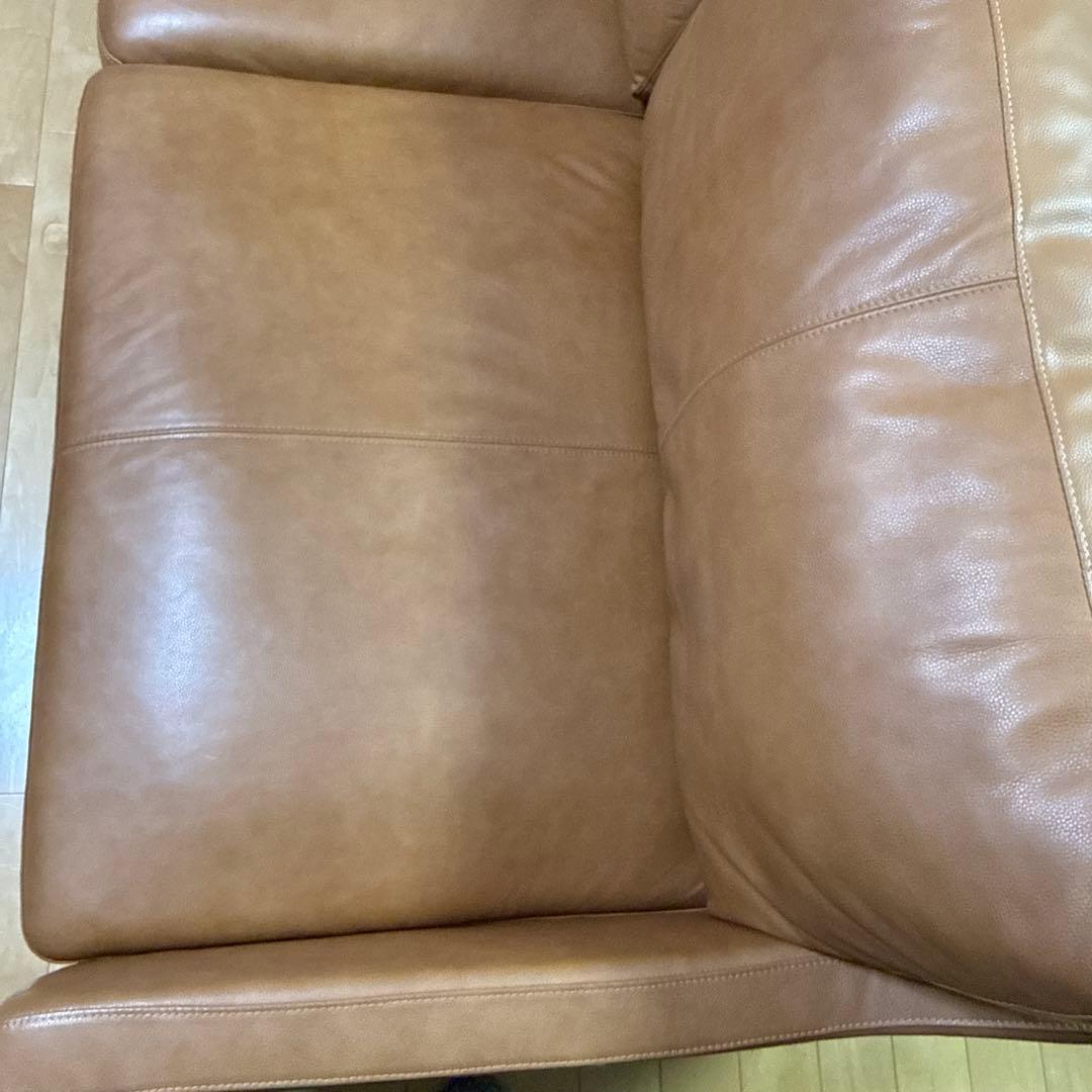 NITORI ニトリ 本革 3人掛けソファ(ボルトン2) ソファー