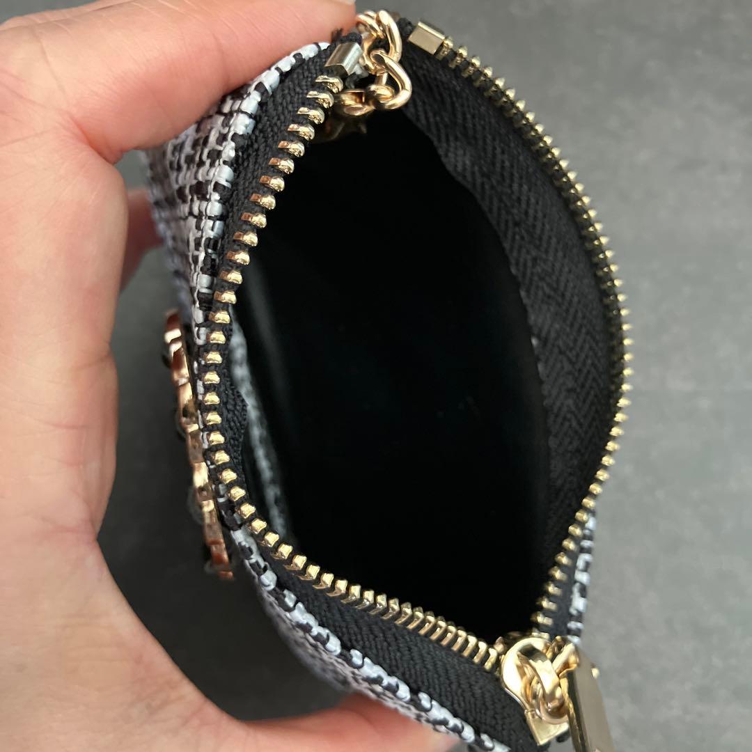 CHANEL ノベルティ　カード　ケース　黒白