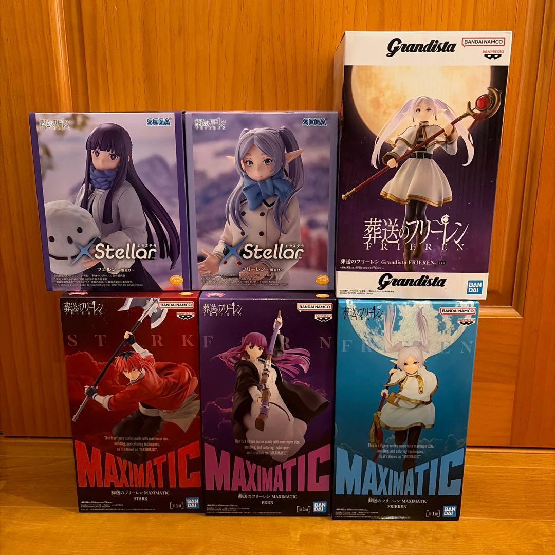 葬送のフリーレンフィギュア6体セット フリーレン、フェルン