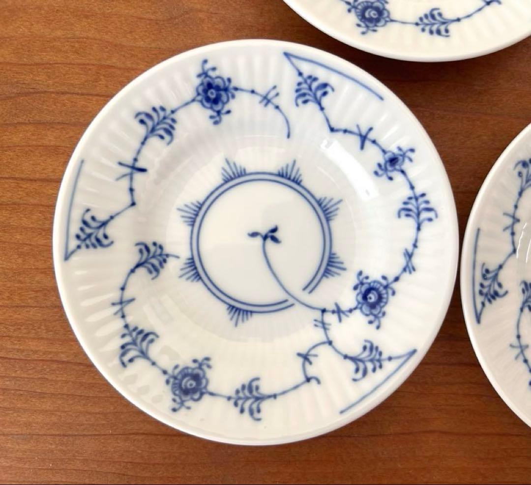 ブルーコペンハーゲン　ミニプレート　4枚