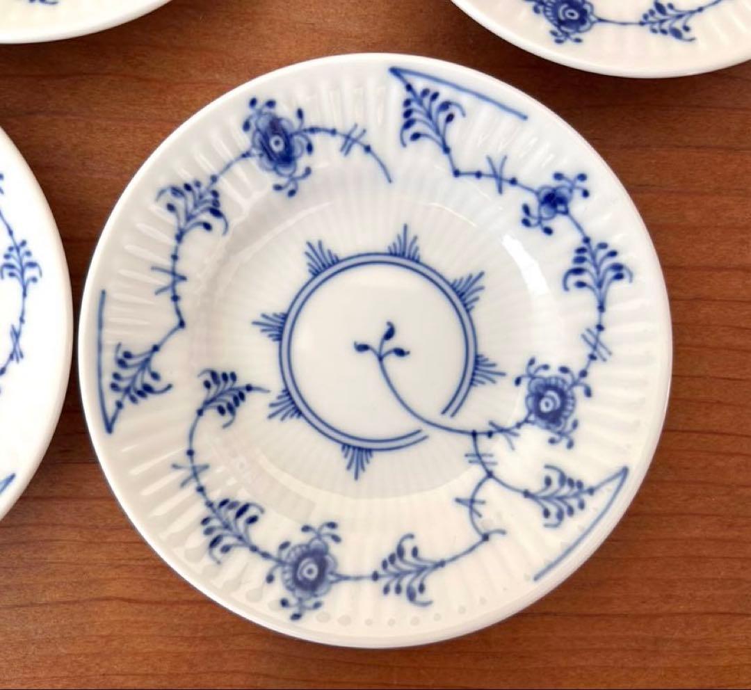 ブルーコペンハーゲン　ミニプレート　4枚