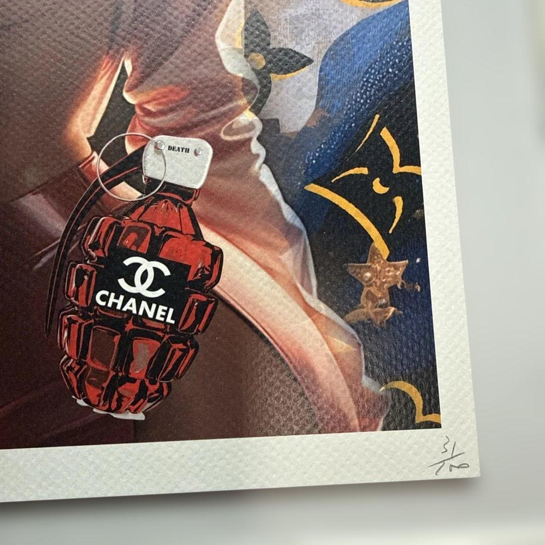 DEATH NYC 現代アート　世界100枚限定 マリリン・モンロー　ヴィトン