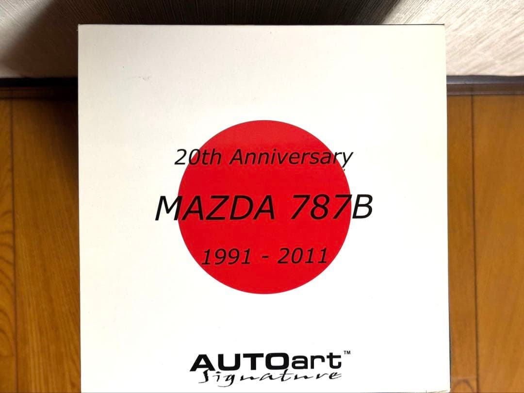 Mazda 787B LEMANS WINNER1991ミニカー 1/18