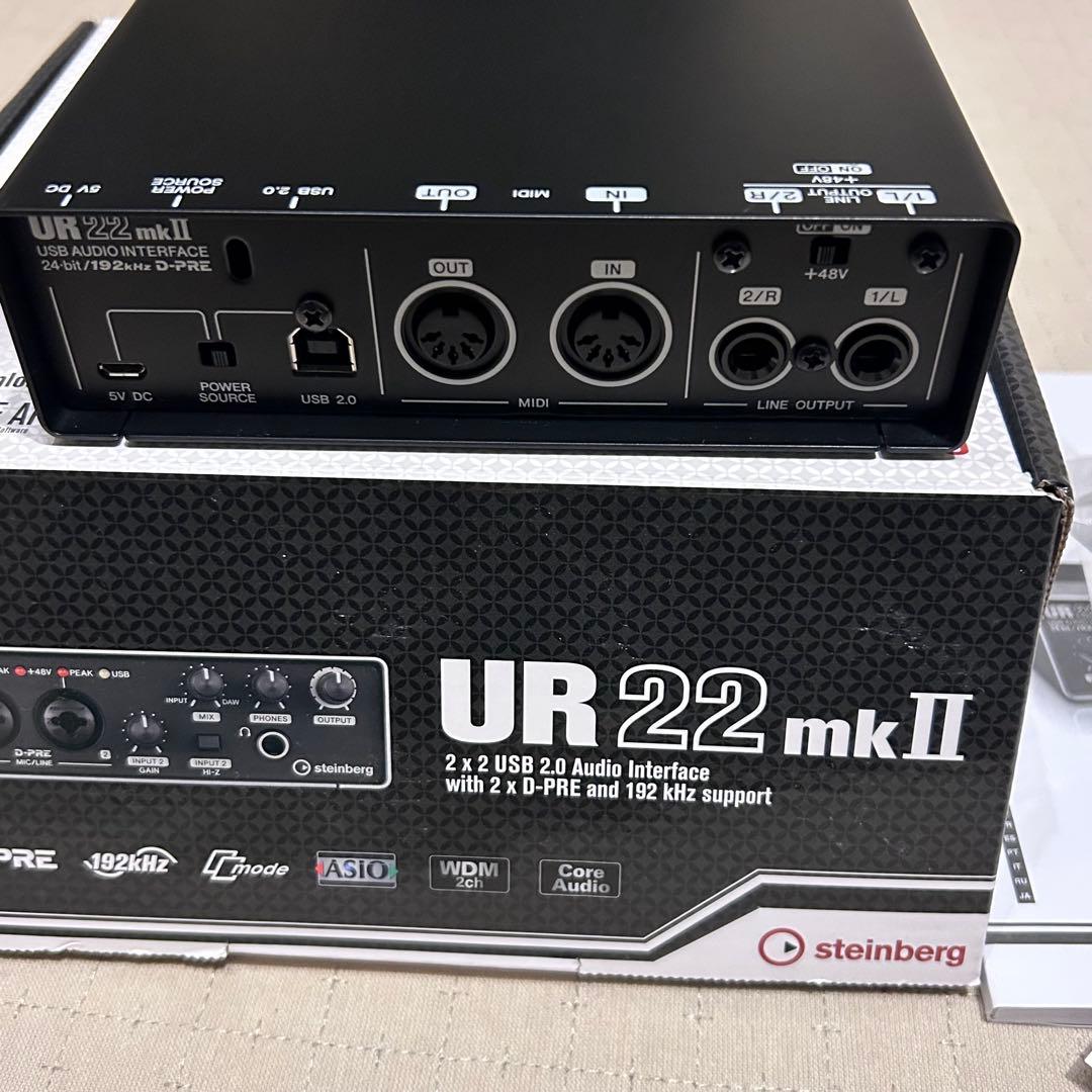 美品 Steinberg ur22mkⅡ オーディオインターフェース