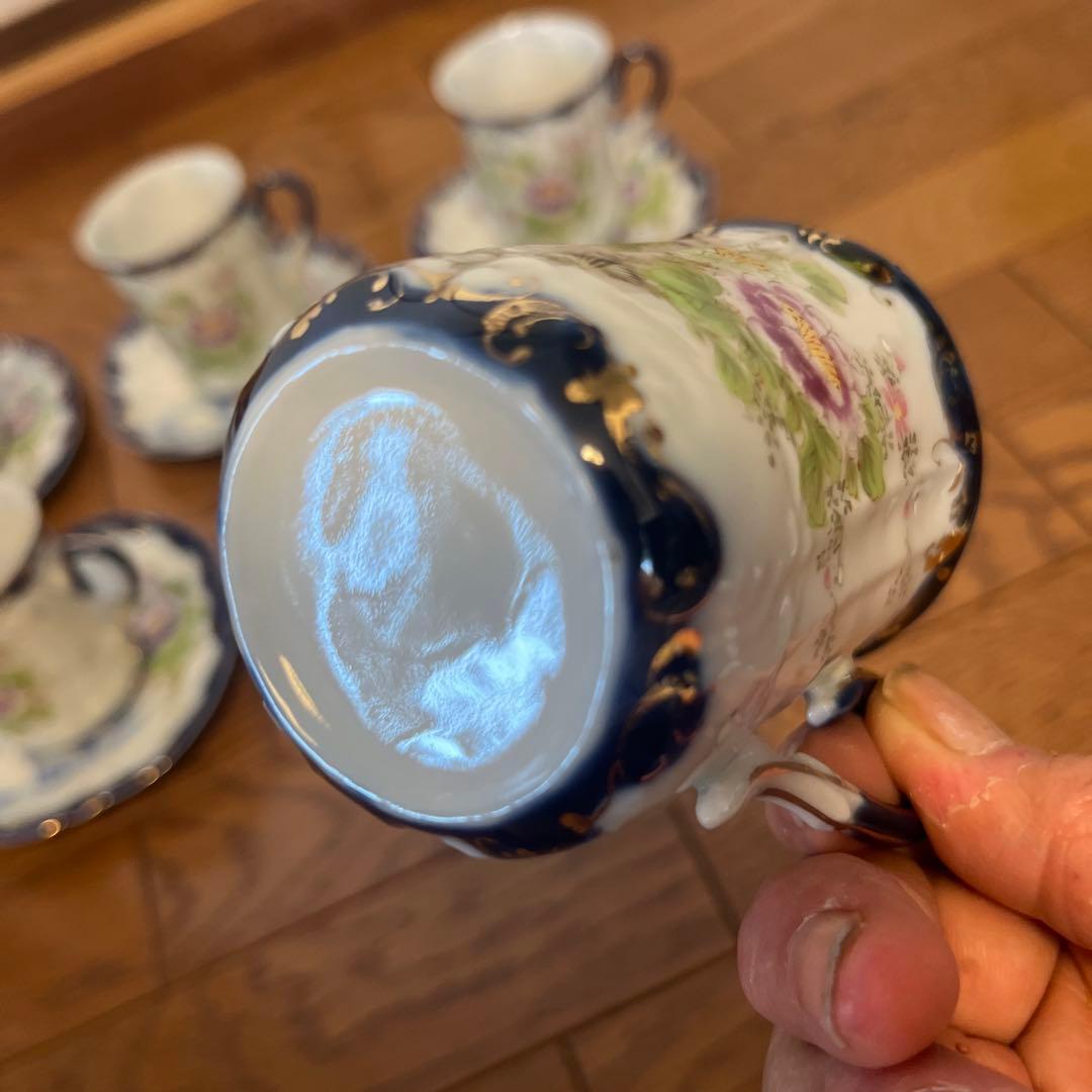 最終処分特価レアオールドノリタケ同時期ライバル会社？カップ