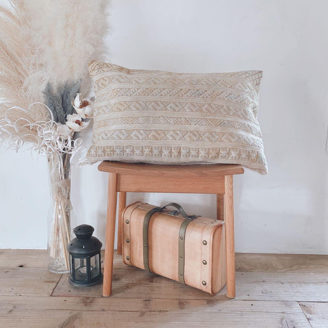 モロッコ製 ティフレット キリム クッションカバー 約60×39〜40cm