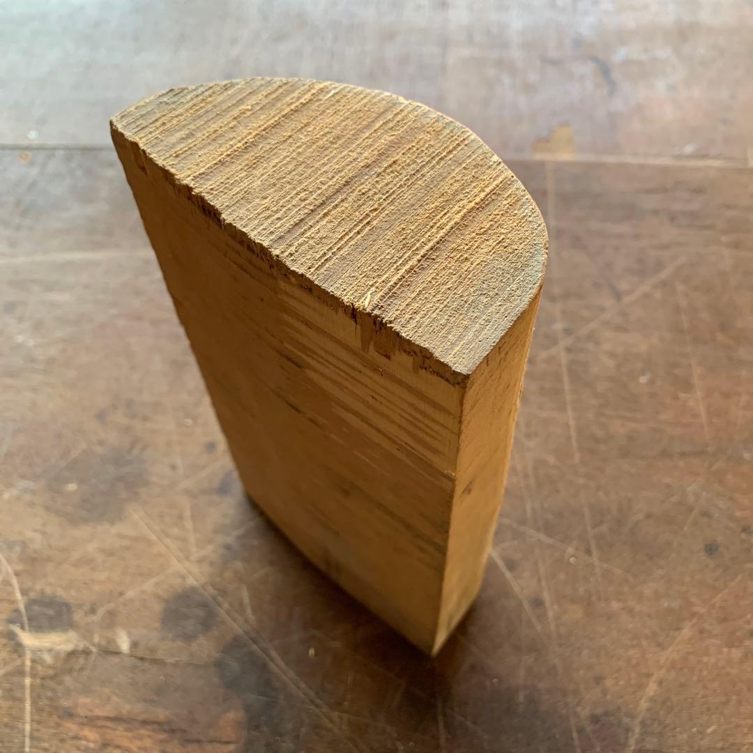 御蔵島 柘植 719g ツゲ 木材 素材 彫刻材 - メルカリ