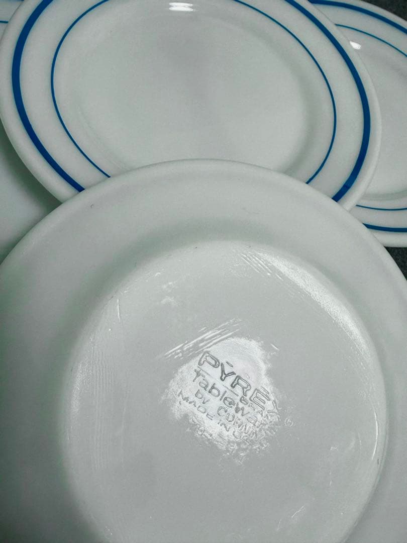 米軍 実物 PYREX デザートプレート4枚②