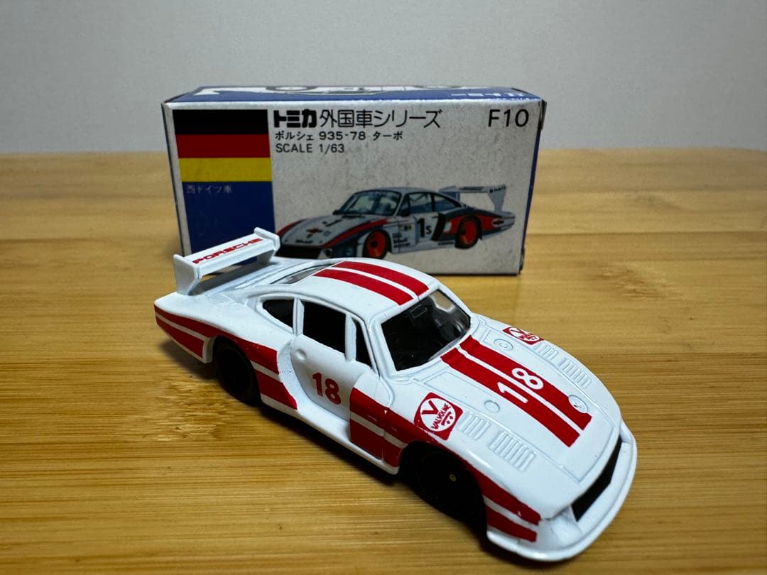 トミカ】 激レア！ポルシェ935-78ターボ輸出仕様 - メルカリ