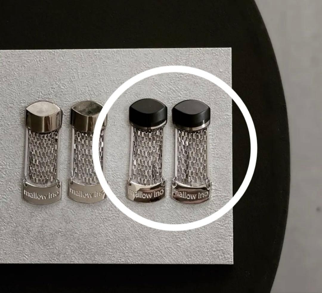 マロウイノmallow ino syncブラック ピアス