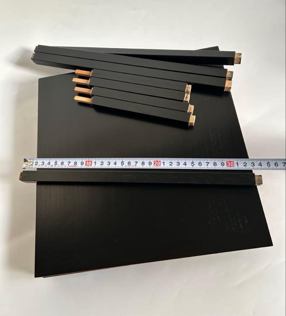 塗師中村宗悦 玄々斎好写 更好棚　組立式 茶道具