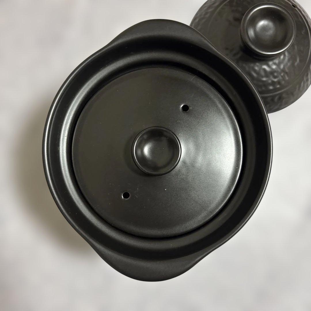 電子レンジ用ご飯炊き土鍋 2合