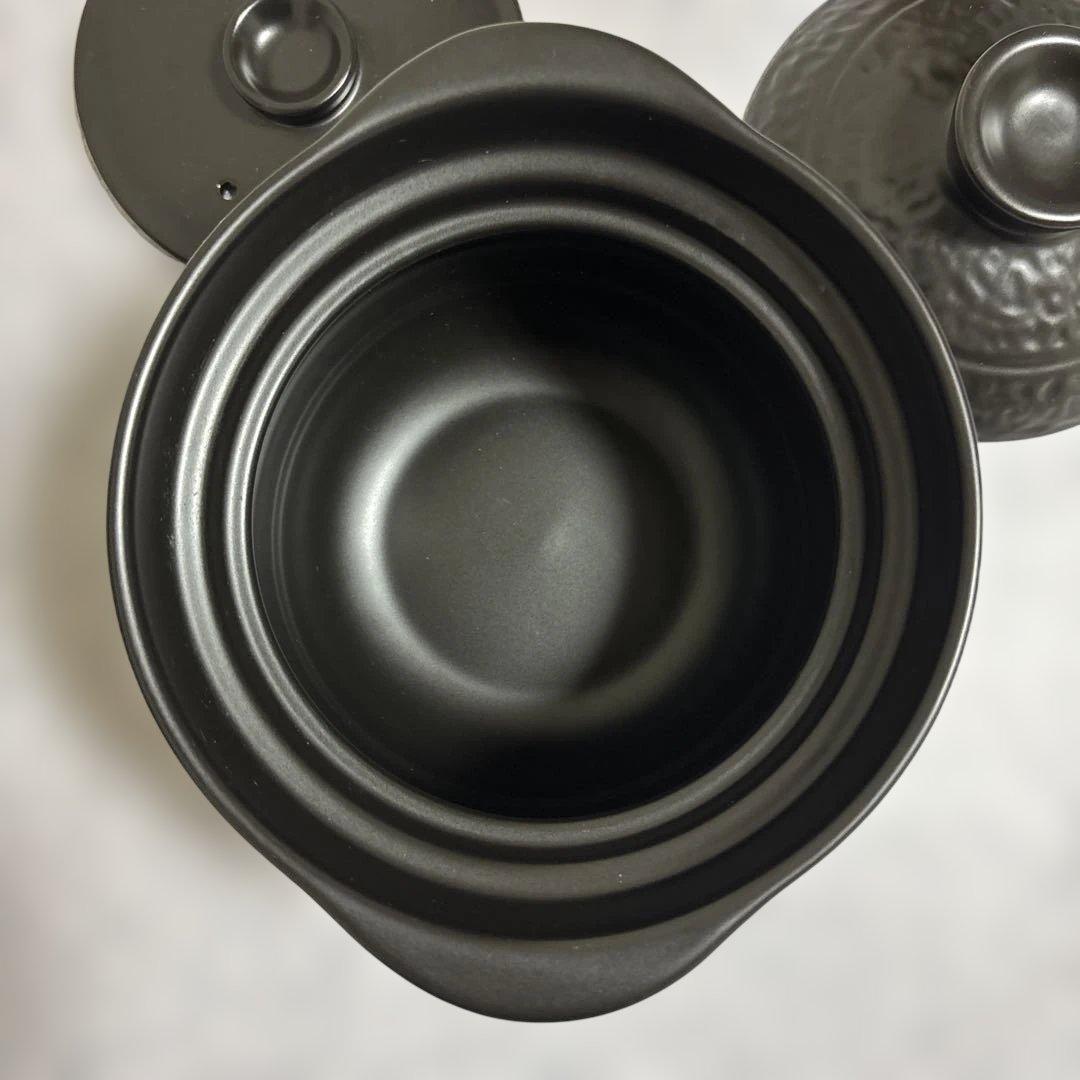 電子レンジ用ご飯炊き土鍋 2合