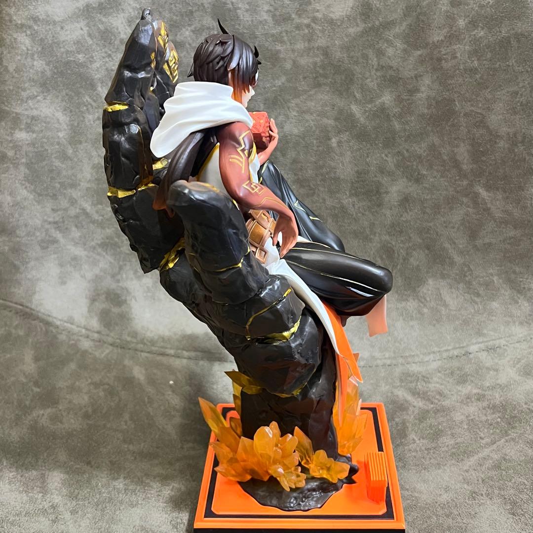 原神 鐘離 神装 塗装済み 完成品 ガレージキット 1/7スケール - メルカリ