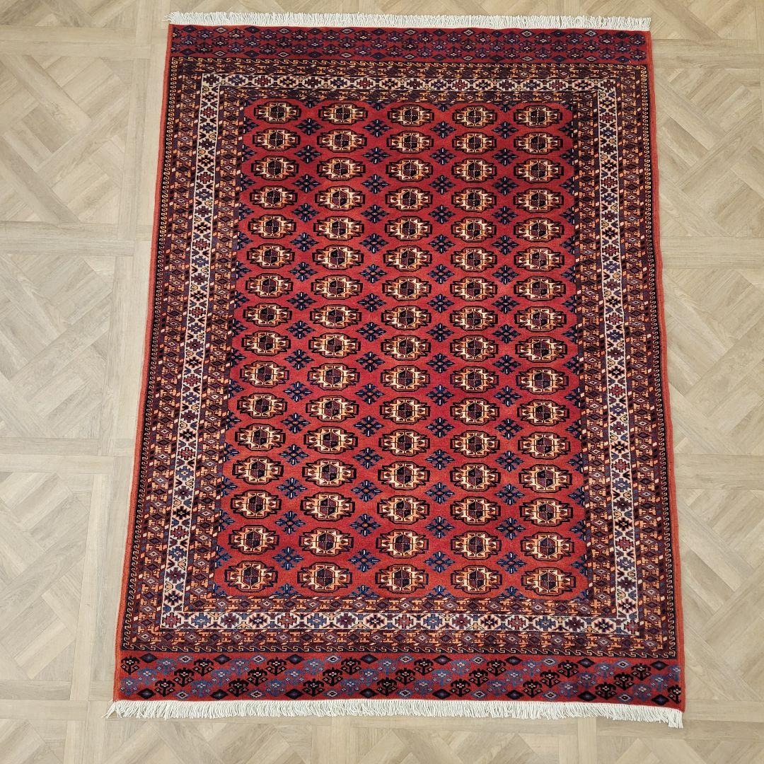 140x186cmパキスタン高品質手織りじゅうたん(024) - メルカリ