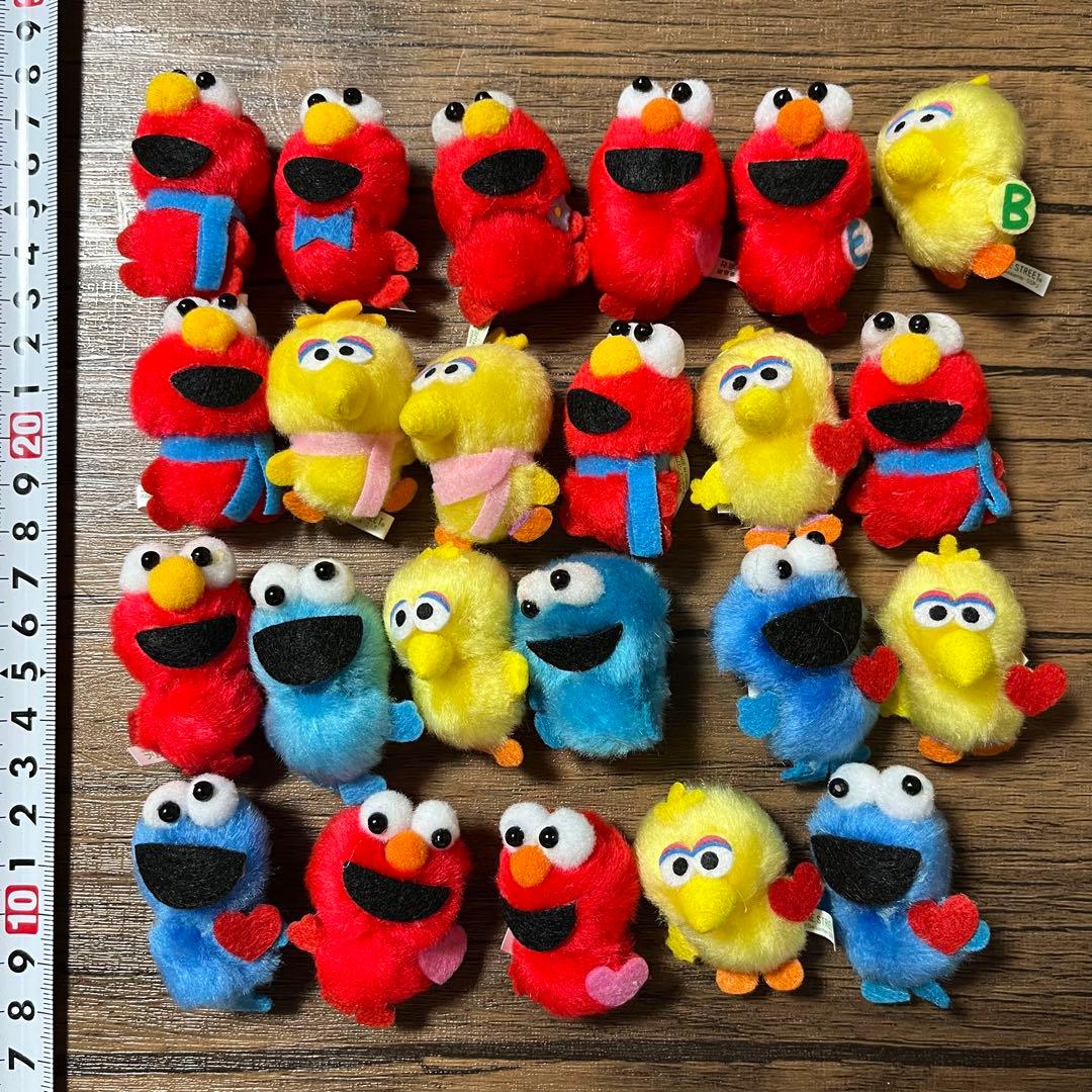 セサミストリート ミニミニマスコット23個セット エルモ、クッキー