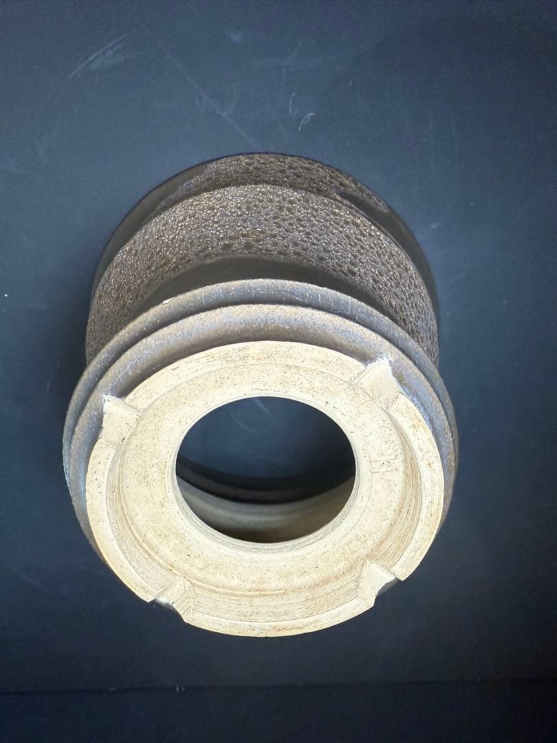 Wild Heaven 高級 陶器鉢 作家鉢 アガベ 塊根植物 観葉植物 A