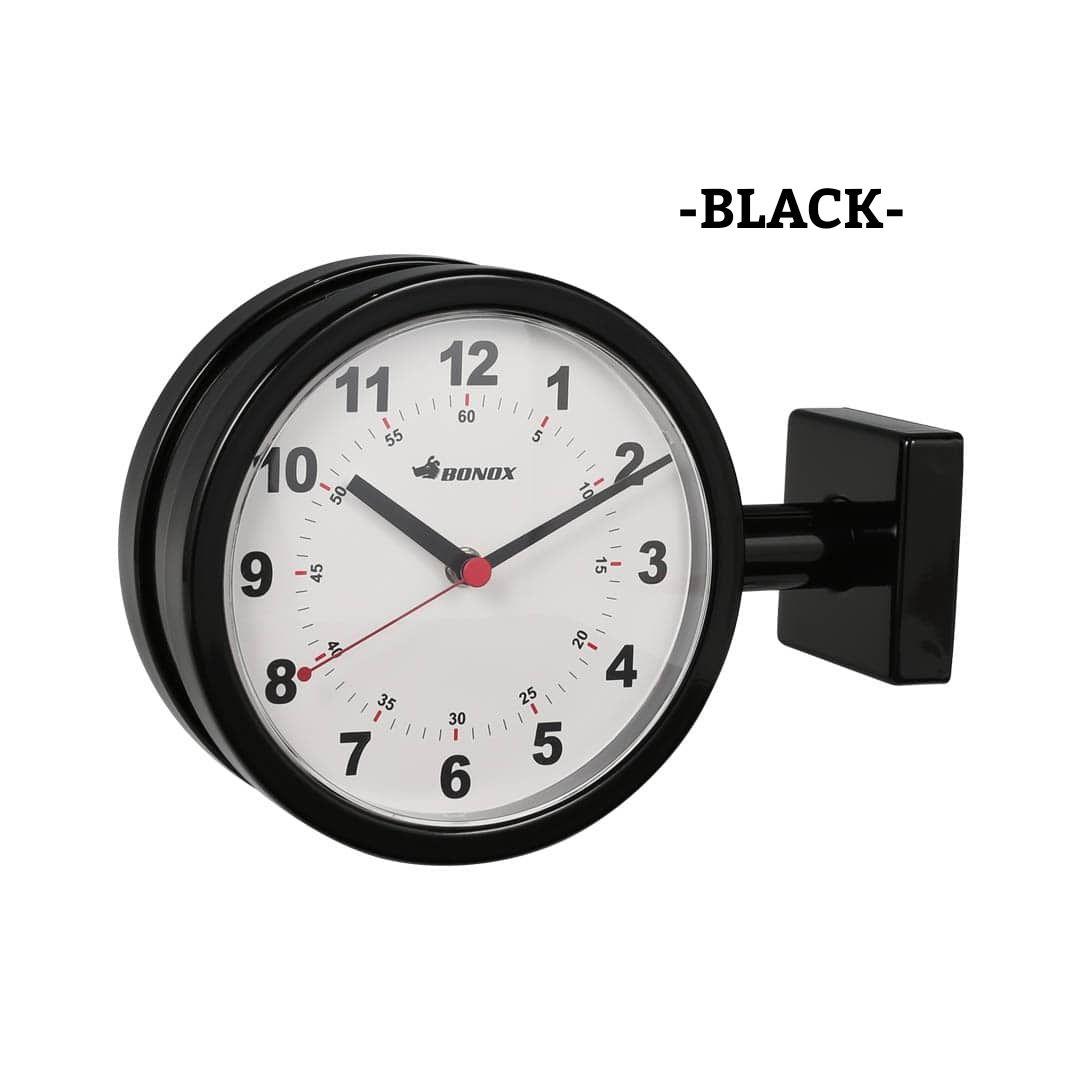 新品 両面時計 ダブルフェイスクロック ブラック ダルトン インテリア 小物