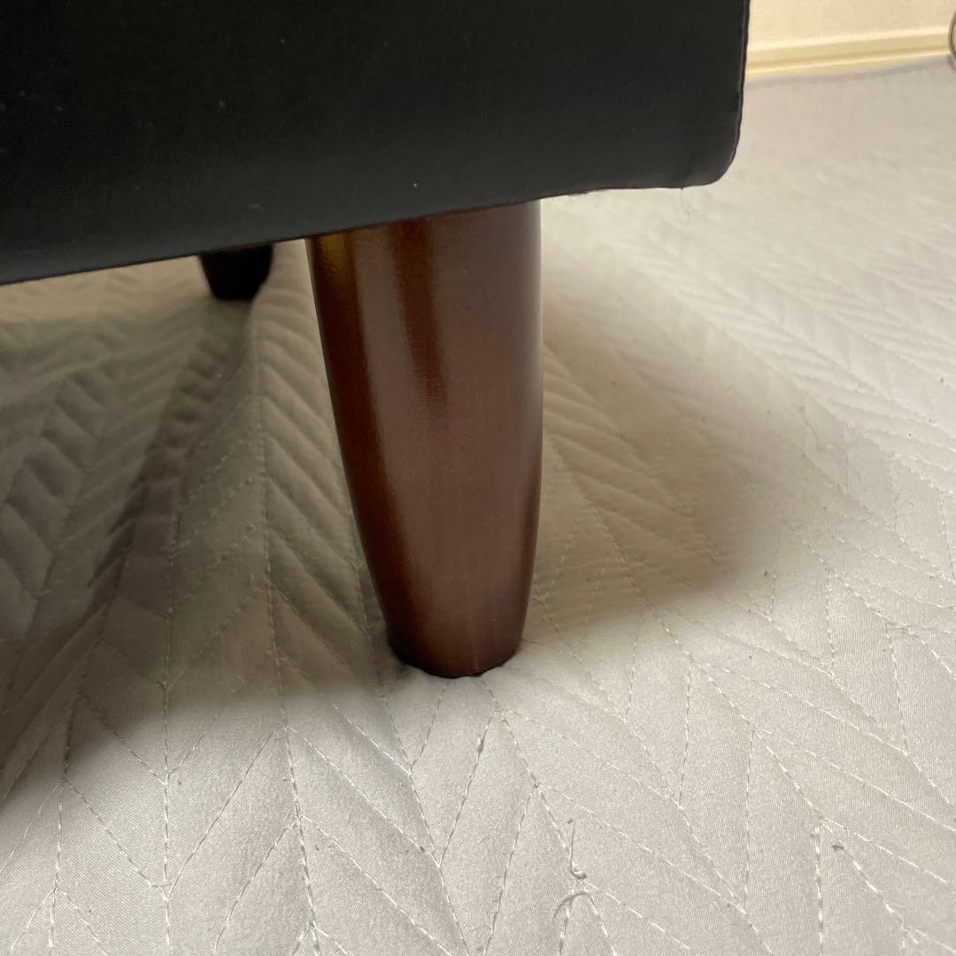 カリモク60　オットマン　スタンダードブラック A