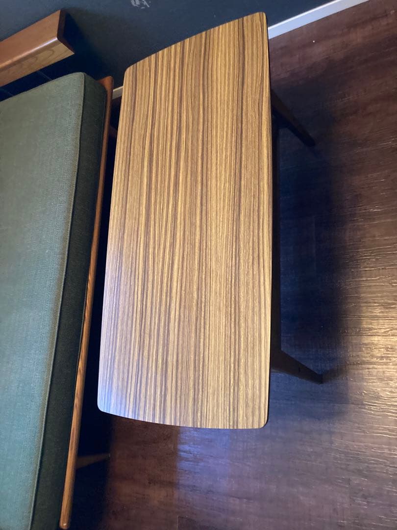 木製センターテーブル ミッドセンチュリー風