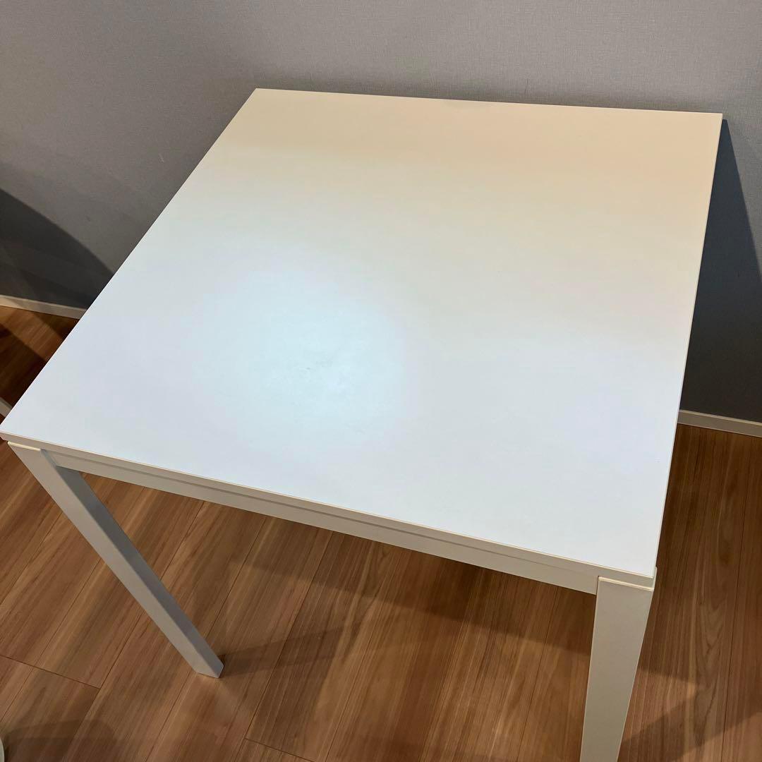 IKEA イケア MELLTORP メルトルプ テーブル 椅子2脚セット - メルカリ