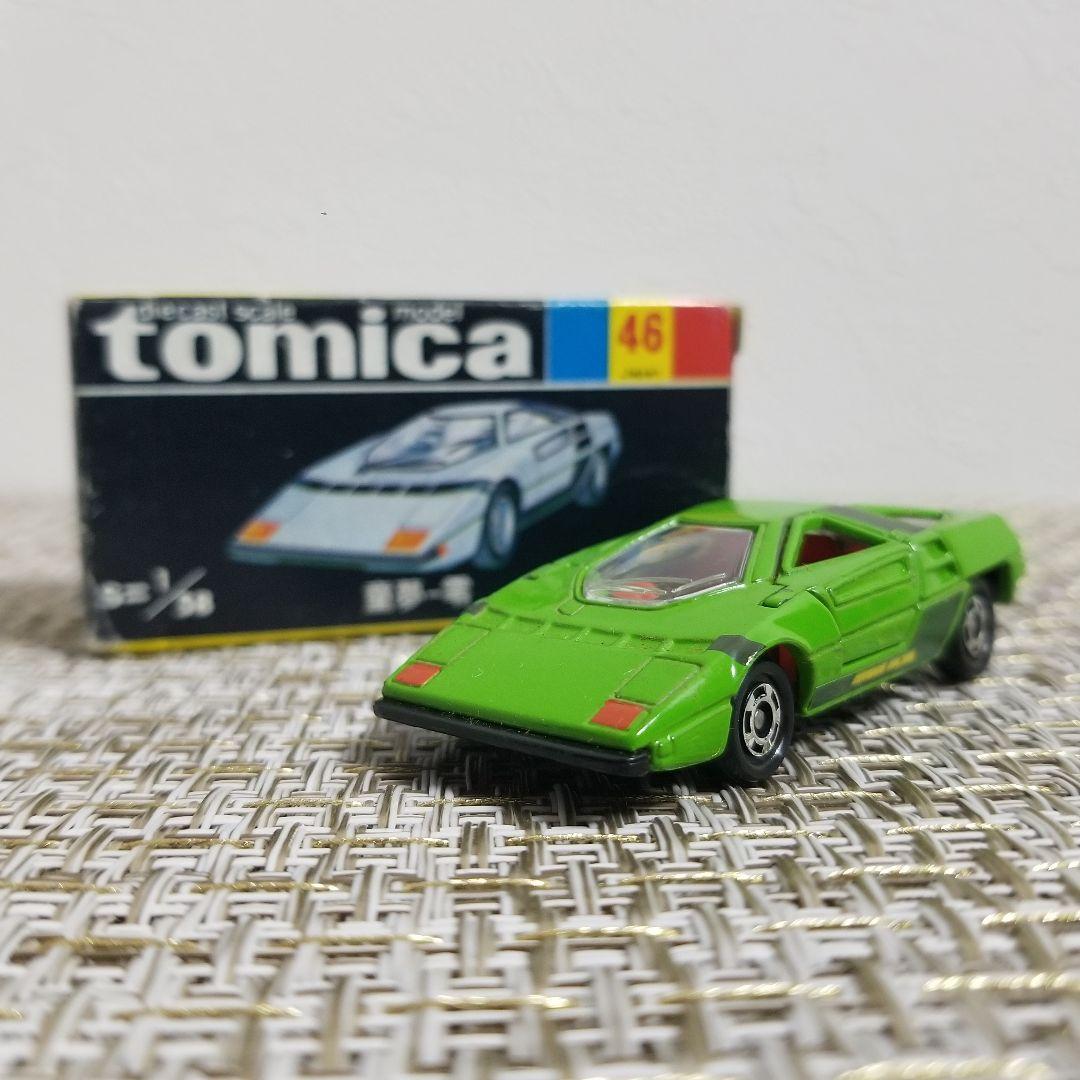 トミカ 黒箱 No.46 童夢-零 ライトグリーン 日本製 - メルカリ