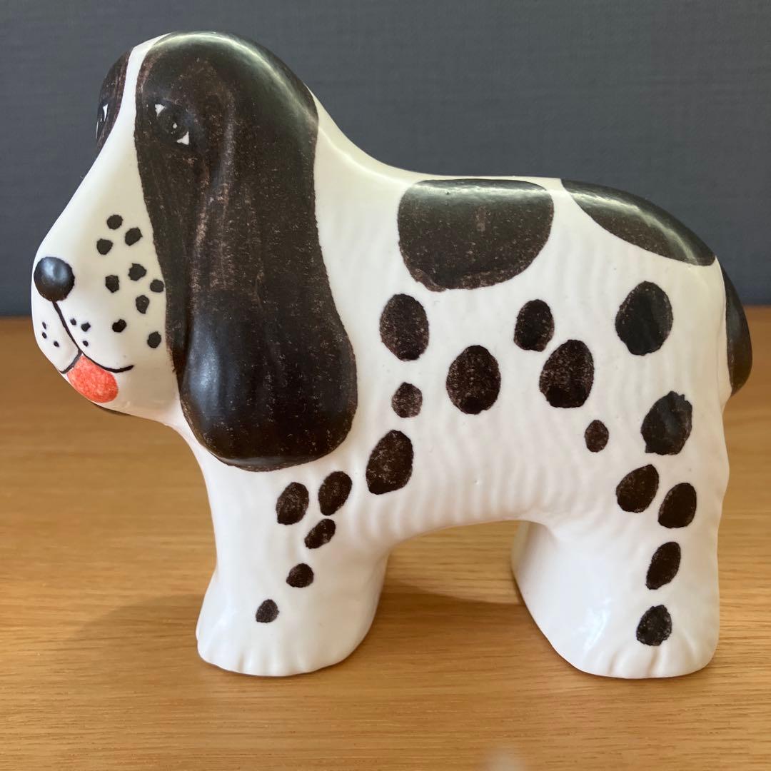 リサラーソン　置物 スパニエル