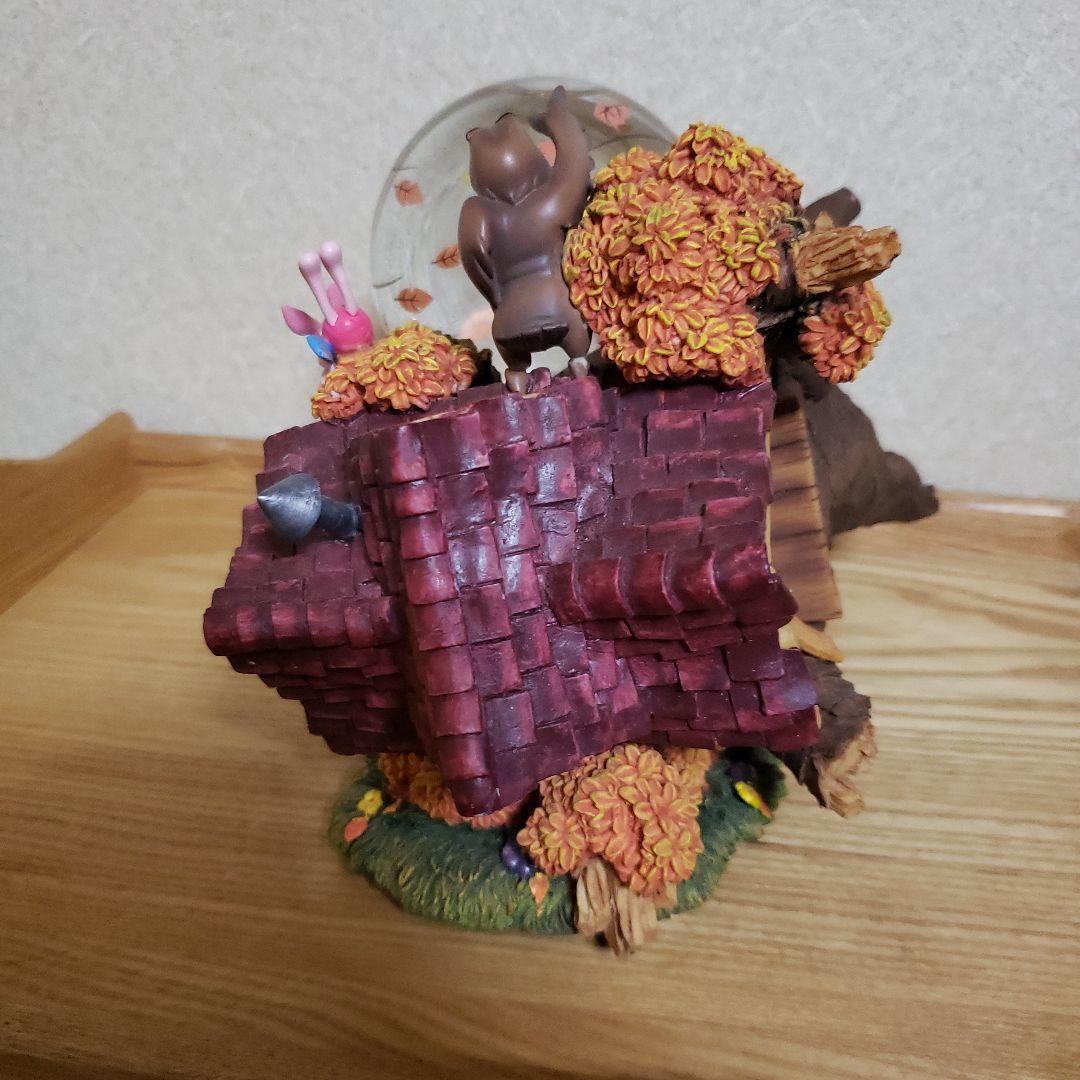 くまのプーさん&フレンズ　スノードーム　フィギュア　オルゴール　[レア]